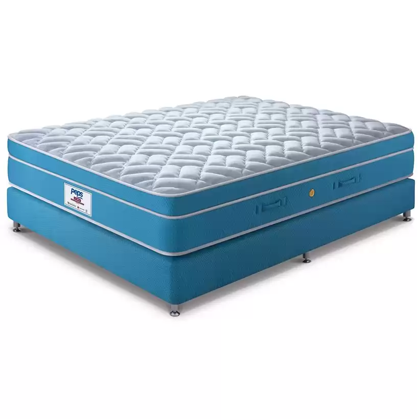 Restonic - Ardene Euro Top Pocketed - 72 x 30 x 8 inch (Blue)