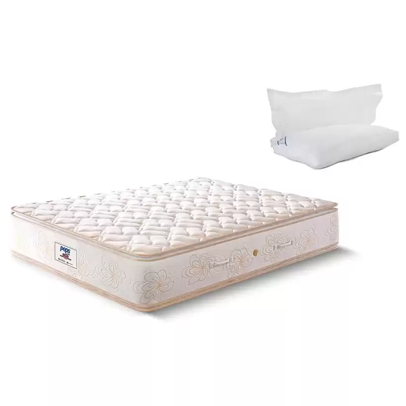 Restonic - Geneva Pillow Top Bonnell Inner Spring - 72 x 30 x 8 inch (Beige)