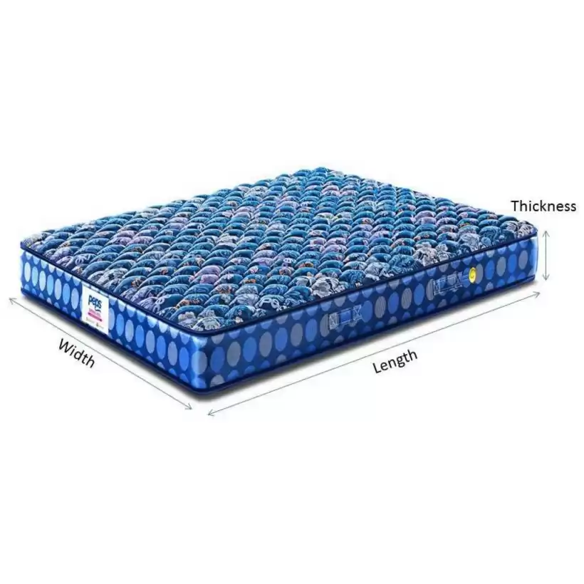 Springkoil - Bonnell Normal Top Affordable Spring Mattress - 72 x 30 x 5 inch (Blue)