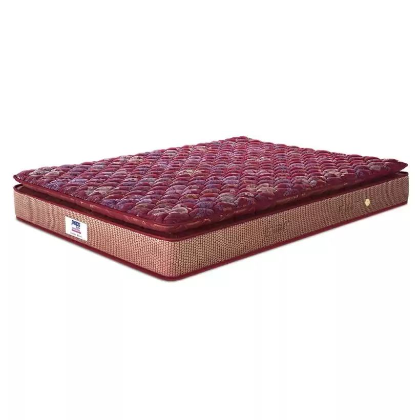 Springkoil - Bonnell Pillow Top Affordable Spring Mattress - 72 x 30 x 6 inch (Maroon)