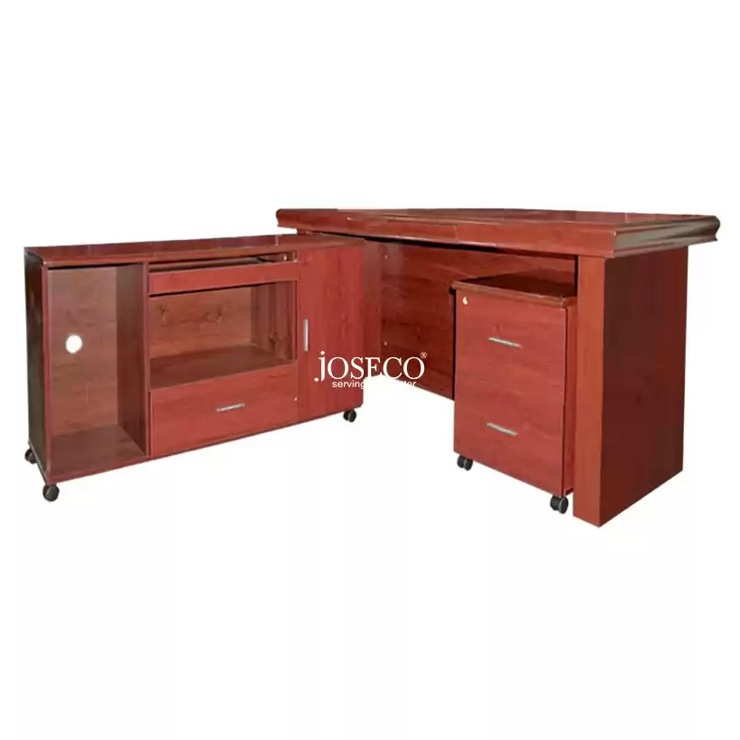 Libra Modular Office Table with 3 Drawer-1