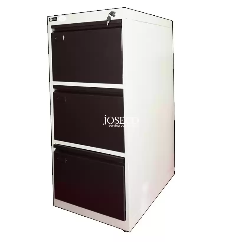 Harish 3 Drawer File Storage Cabinet (40kg)-1