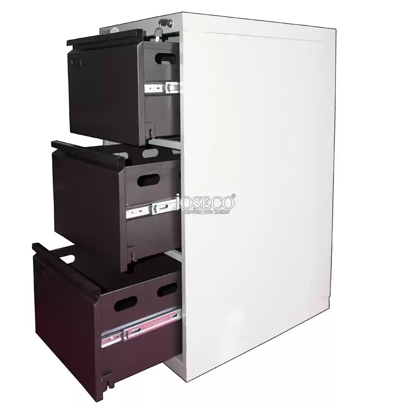 Harish 3 Drawer File Storage Cabinet (40kg)