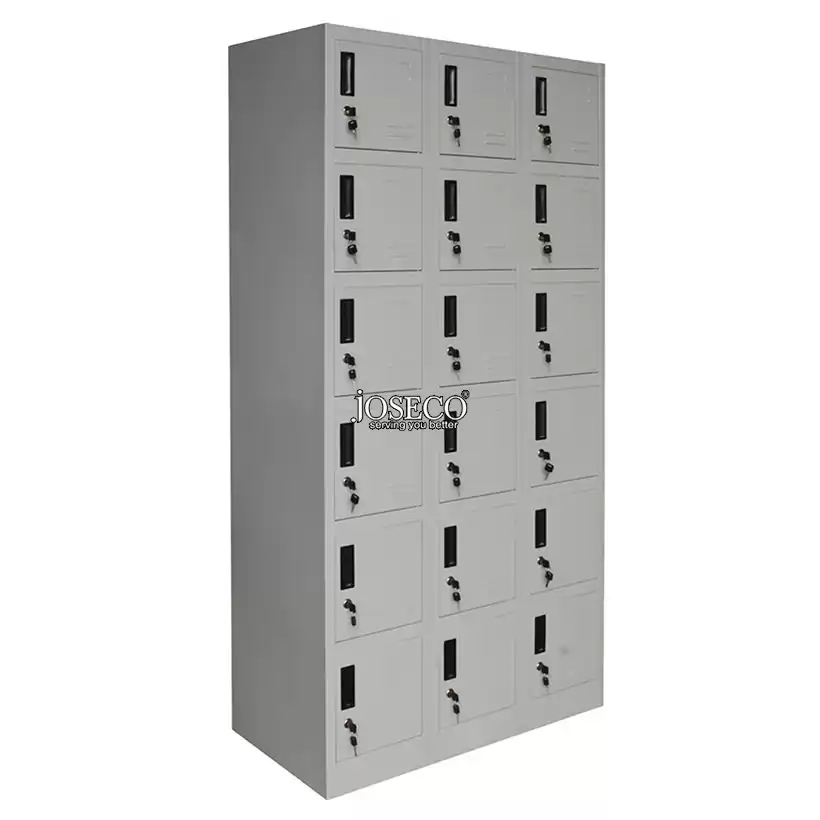 Resider 18 Doors Metal Storage Cabinet (52kg)