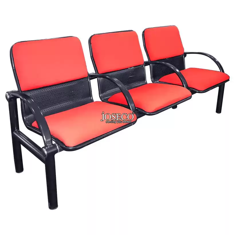 Three Seater Airport Chair with Cushion (44kg)