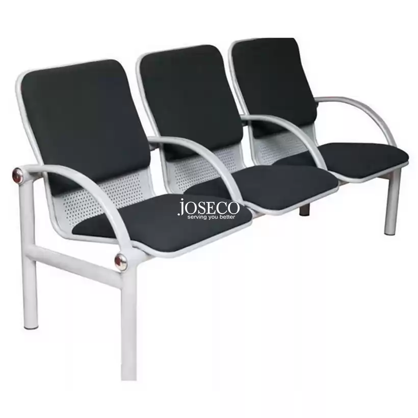 Three Seater Airport Chair with Cushion (42kg)