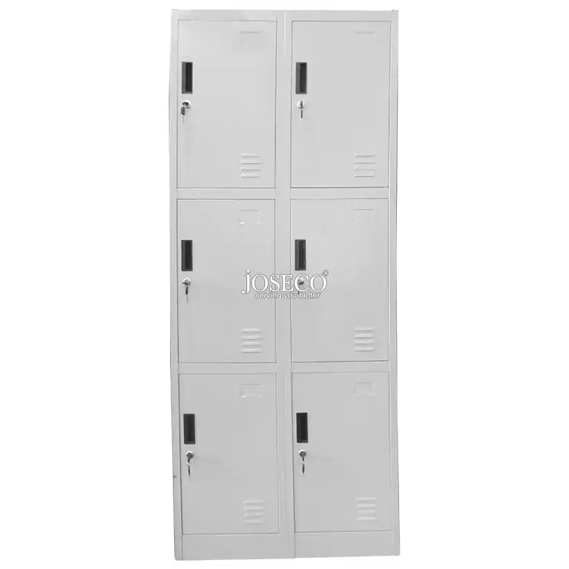 Resider 6 Doors Metal Storage Cabinet (33kg)
