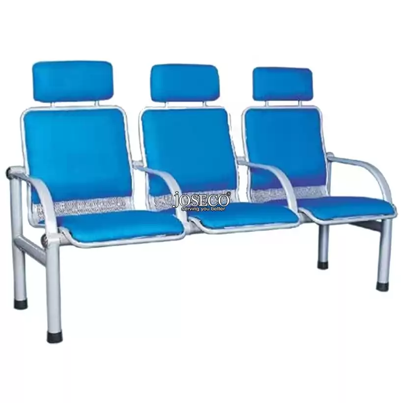 Three Seater Airport Chair with Cushion 46kg Airport Chairs Bes